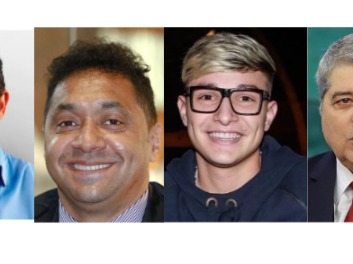 "Caneta Azul", Tiririca, MC Gui e Datena foram alguns dos famosos que não se elegeram em 2026.