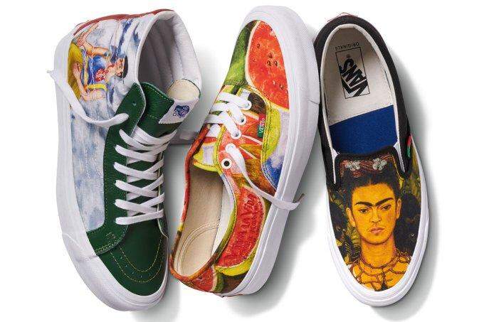 Marca de tenis lanca especial de estampas inspiradas em Frida Kahlo Cultura O Liberal