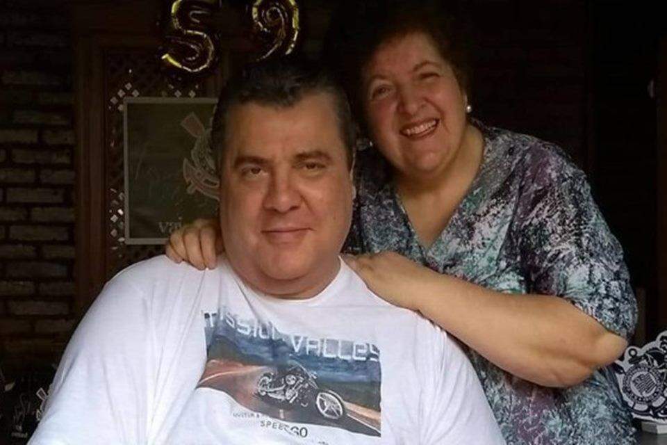 Gerson Brenner e a sua esposa (Foto Reprodução/Internet)