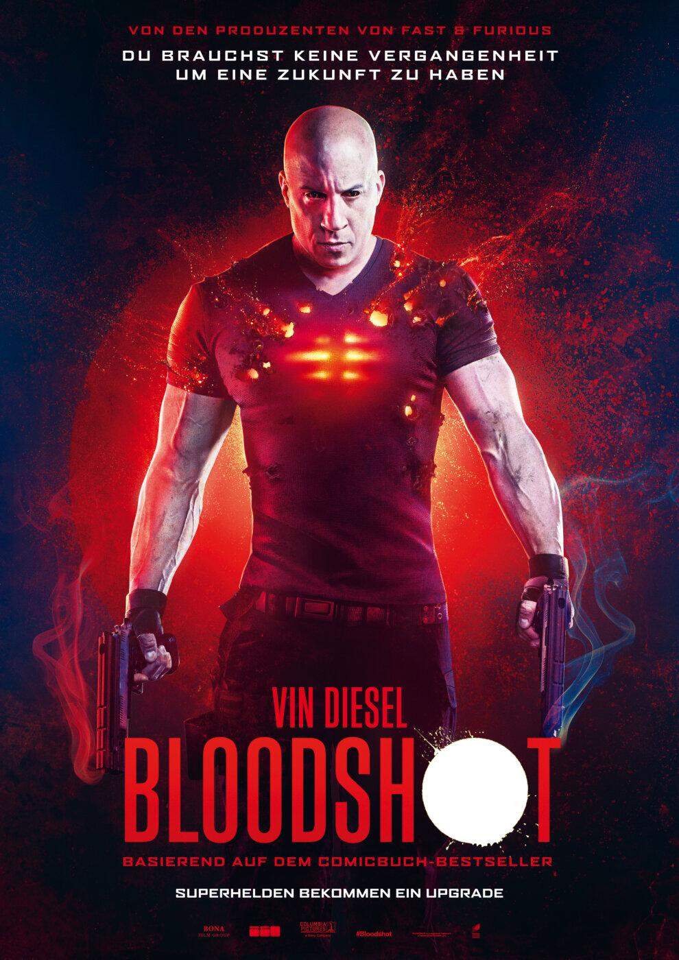 Estreias de cinema: Bloodshot traz Vin Diesel de volta às telonas