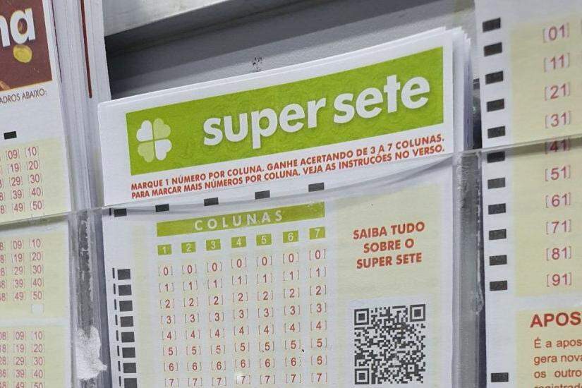 Resultado da Super Sete 0416 hoje, sexta-feira, 07/07, vale prêmio de R$  900 mil, Loterias
