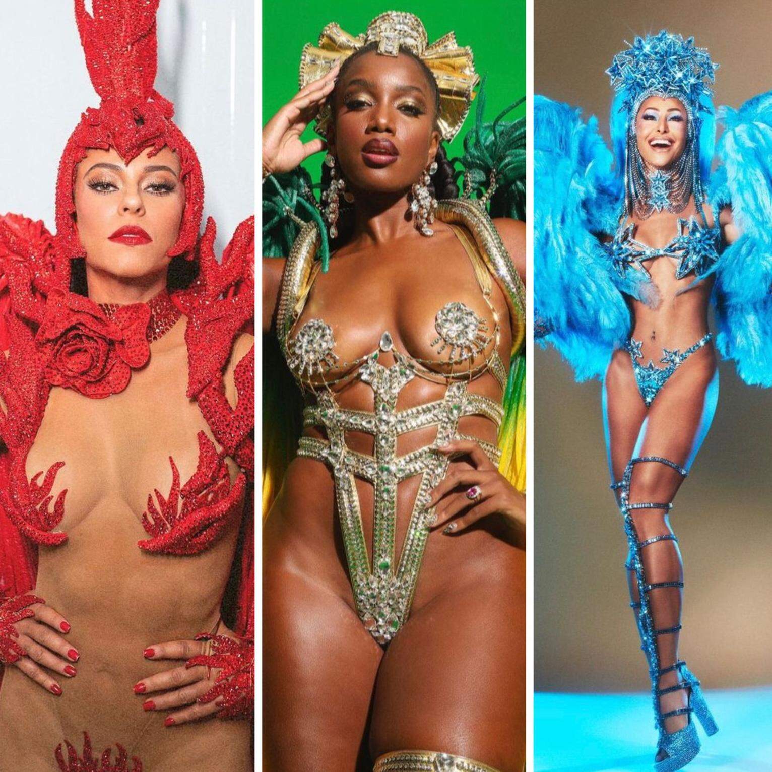 Carnaval 2022: Deborah Secco desfila na Sapucaí com três looks provocantes;  veja as fotos | Cultura | O Liberal