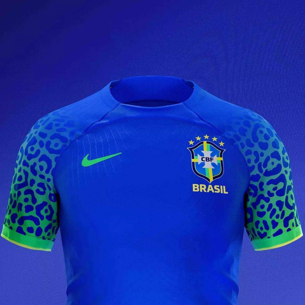 camisa do Brasil Azul falsificada - Roblox