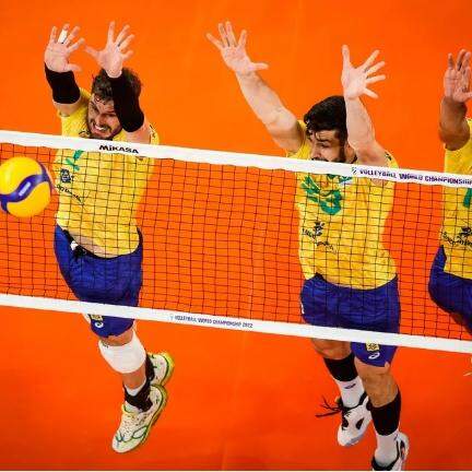 Brasil vence Catar e continua 100% no Mundial de vôlei masculino