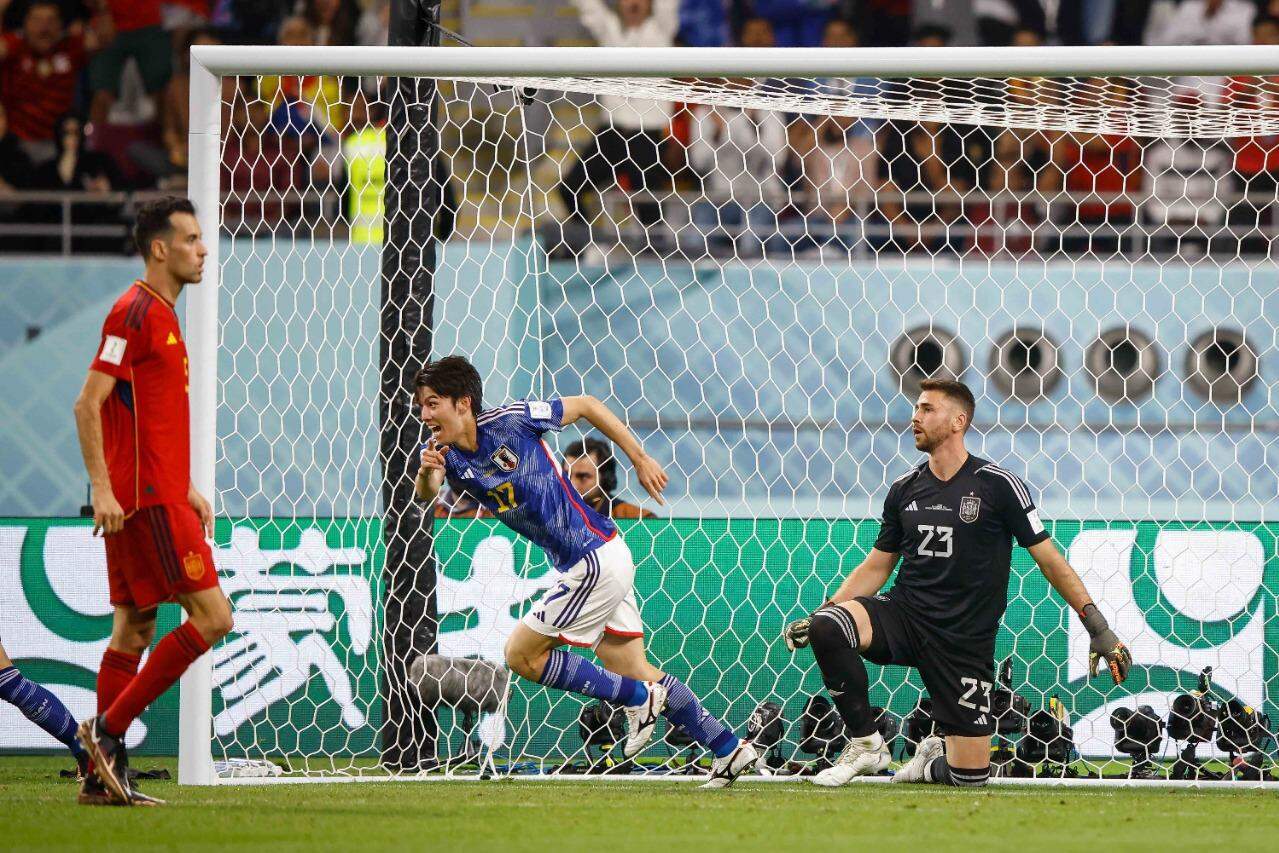 Japão vence Espanha e ambas se classificam para as oitavas da Copa