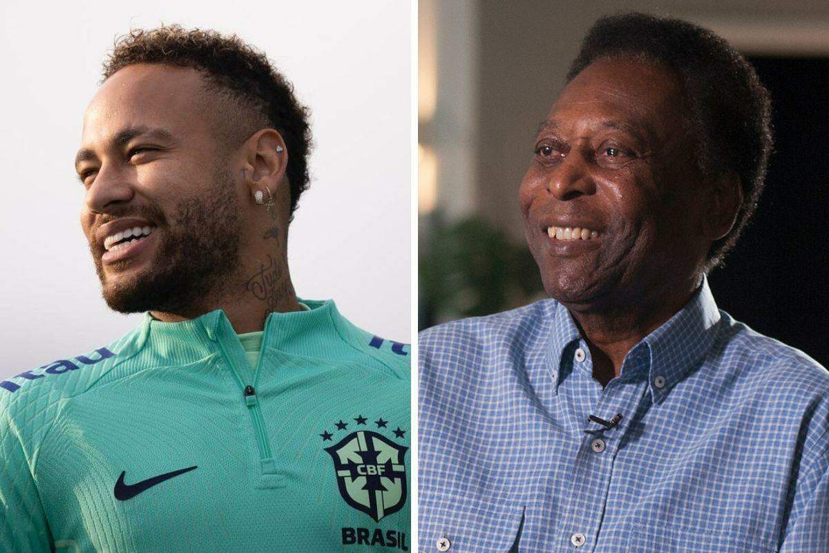 Neymar supera Pelé com gols em jogos da seleção e famosos parabenizam, TV  & Famosos