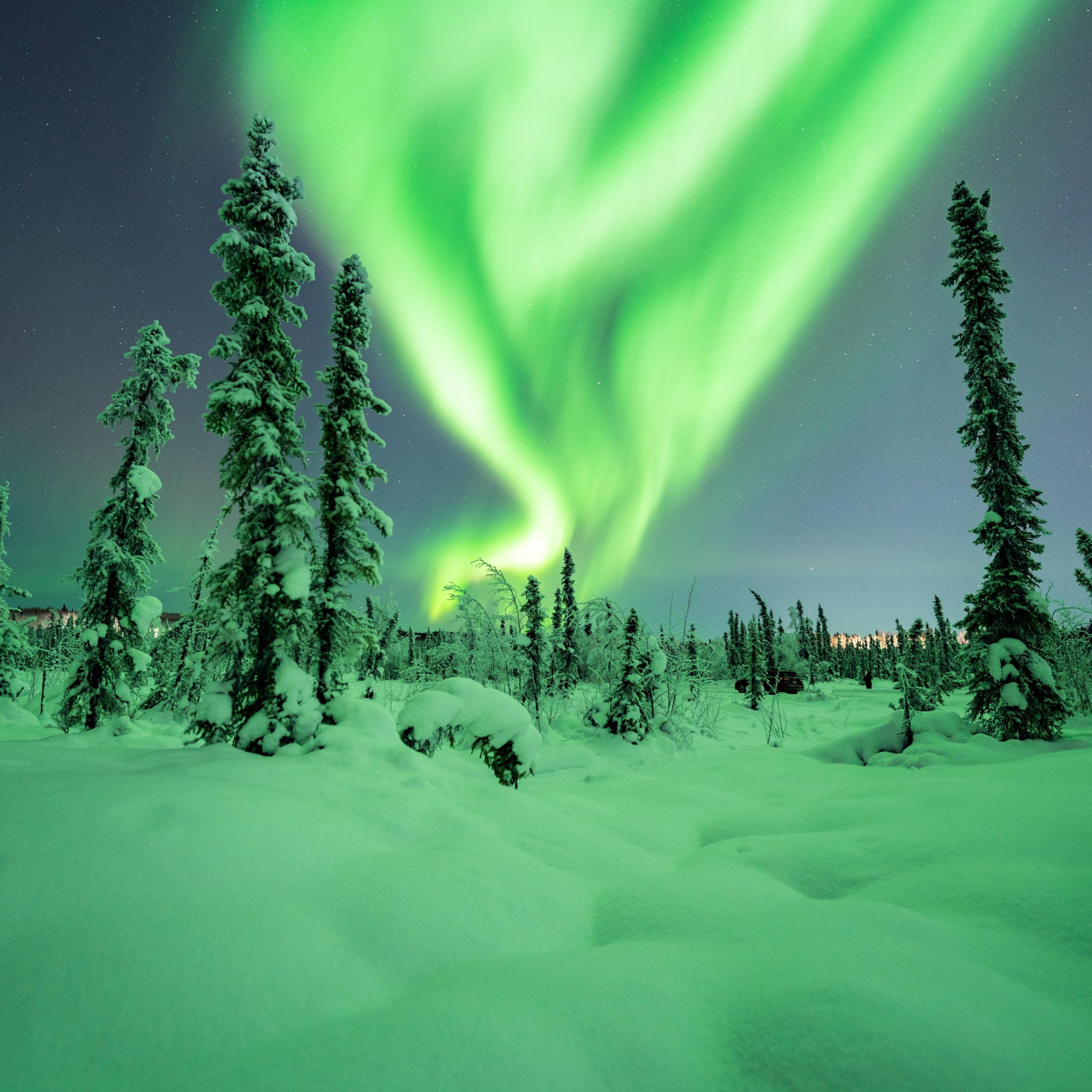 Em rara aparição, aurora boreal é vista nos céus do Reino Unido, Mundo