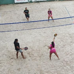 Beach Tennis reúne 56 atletas no primeiro torneio realizado em Belém, a  partir desta quinta-feira, pa