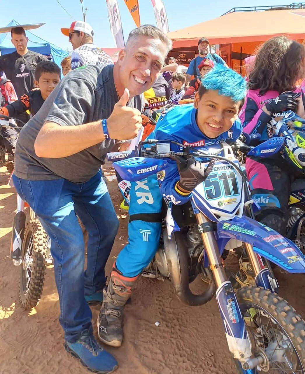 Pilotos ansiosos para corridas do Brasileiro de Motocross 2019 em Morrinhos  - GO - MotoX