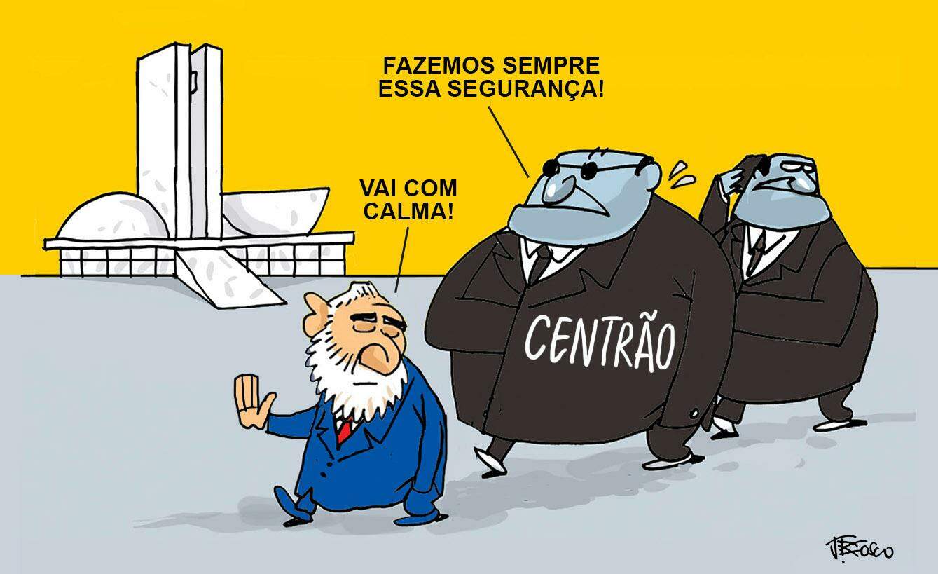 Centrão como segurança | Charges | O Liberal