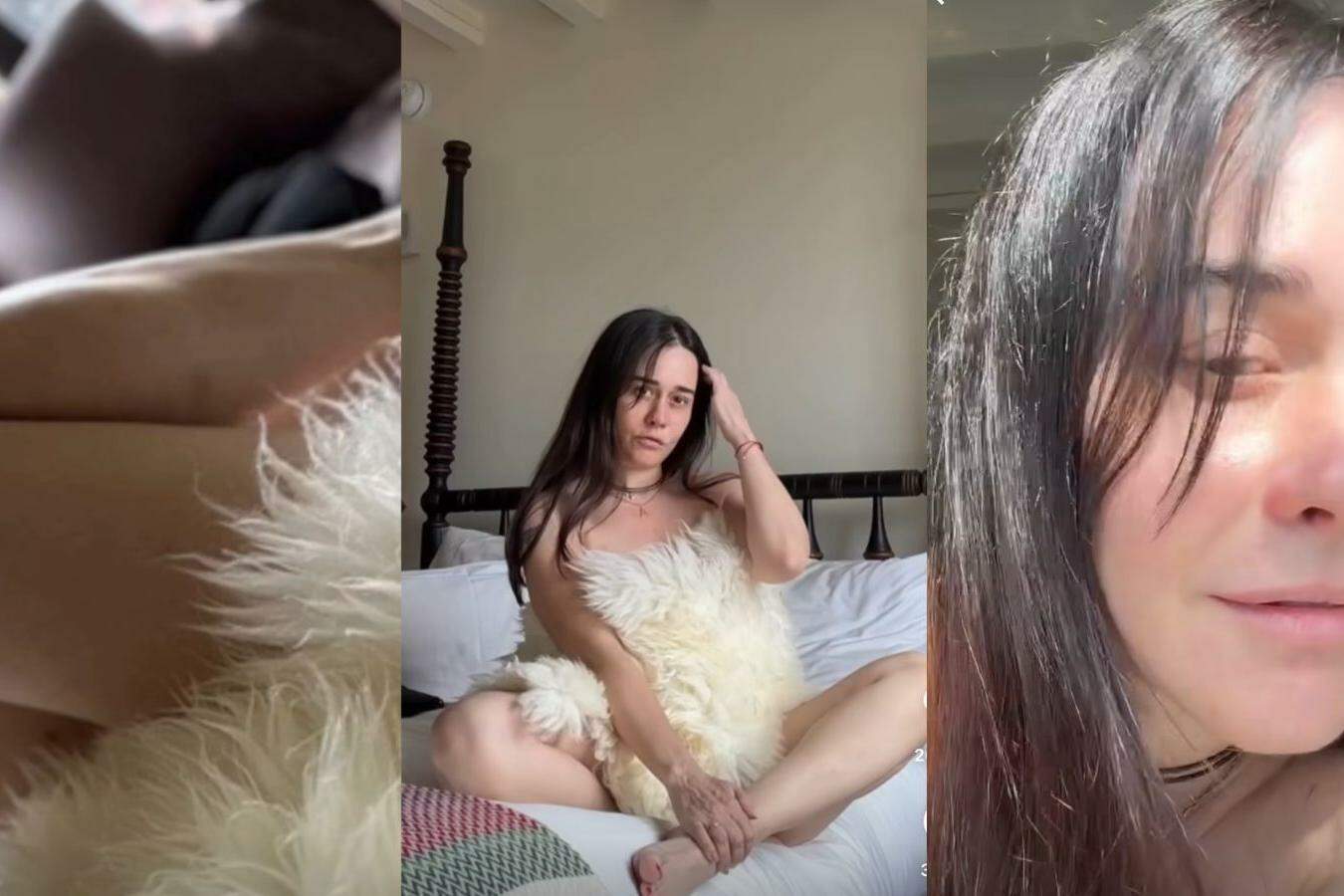 Alessandra Negrini posa sem roupa em quarto de hotel e quase se descuida ao  gravar vídeo | Celebridades | O Liberal