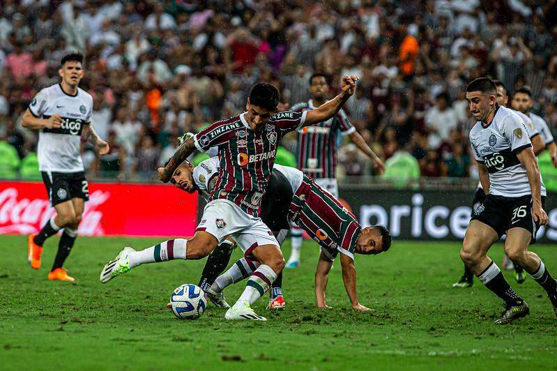 Fluminense vence Olimpia no jogo de ida das quartas de final da