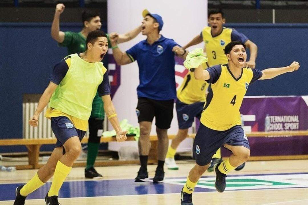 Colégio de Belém que representa o Brasil em Mundial escolar de futsal se  classifica à segunda fase, Mais Esportes