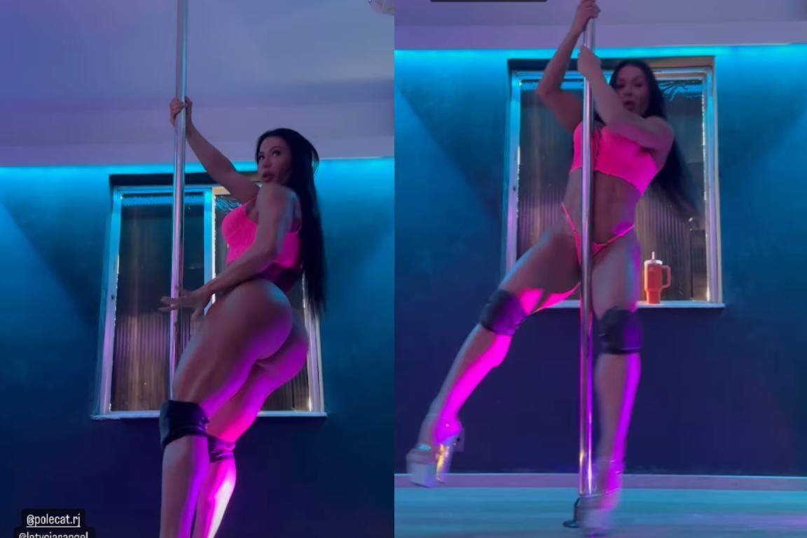 Gracyanne Barbosa mostra elasticidade no pole dance | Cultura | O Liberal