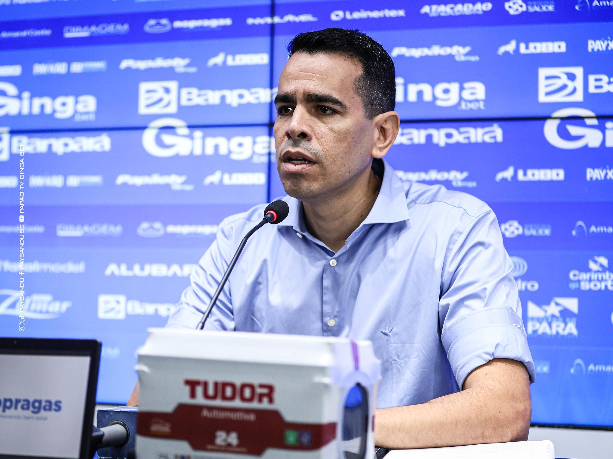 Permanência de Marcelo Sant'Ana no Paysandu será definida até segunda-feira