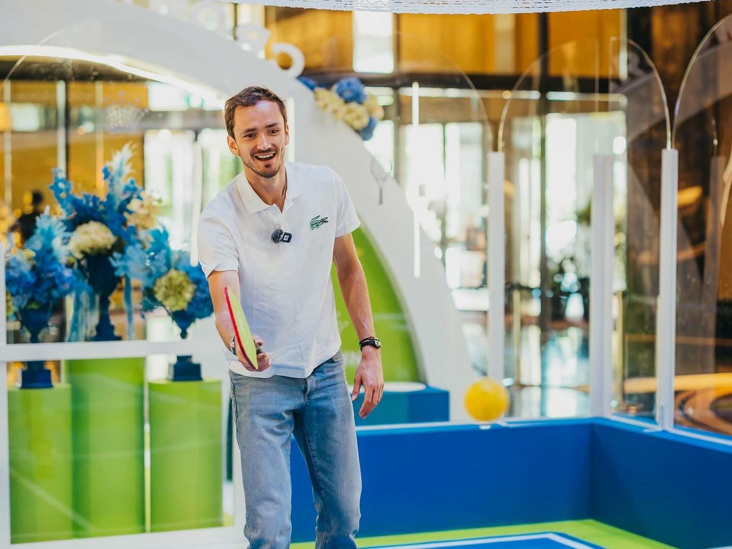 Tenista Daniil Medvedev