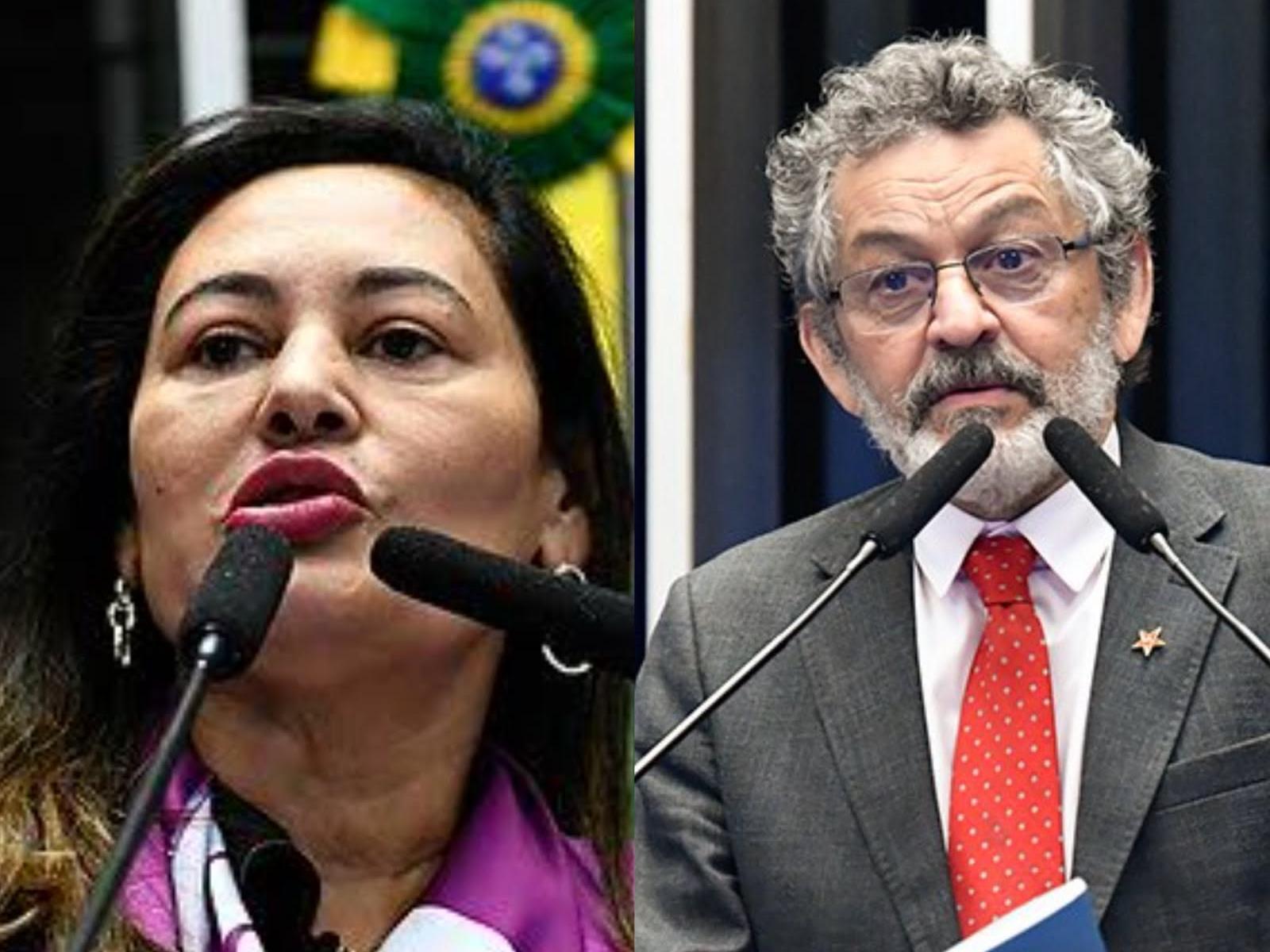 Deputada federal Dilvanda Faro e ex-senador Paulo Rocha