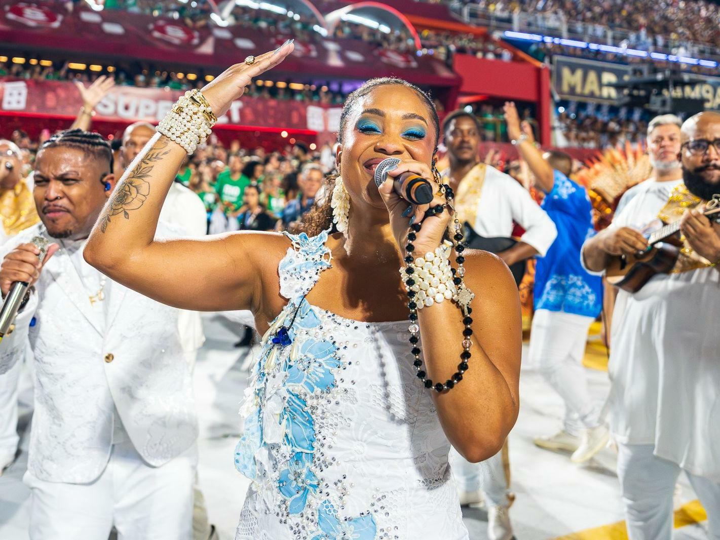 Jessica Martin, da Beija-Flor, grava primeiro DVD neste mês no Rio de Janeiro