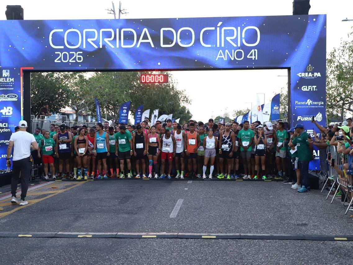 Veja como foi o primeiro dia da Corrida do Círio 2026