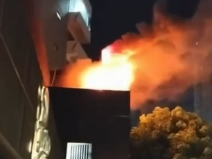 Incêndio atinge lanchonete Porpino no bairro Umarizal